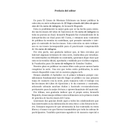 Viaje a través del libro de ejercicios de Un Curso de Milagros Vol 3
