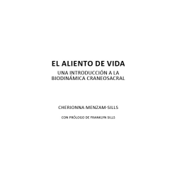 El aliento de vida: Una introducción a la Biodinámica Craneosacral
