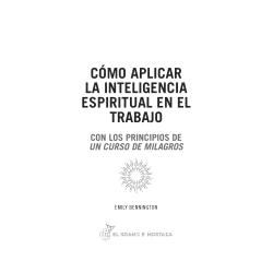 Cómo aplicar la inteligencia espiritual en el trabajo de Bennington