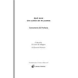 Qué dice Un curso de milagros de Kenneth Wapnick
