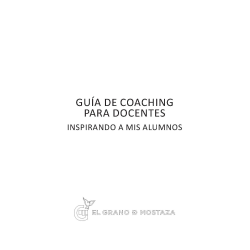 Guía de coaching para docentes