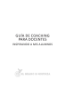 Guía de coaching para docentes