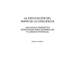 La explicación del mapa de la conciencia
