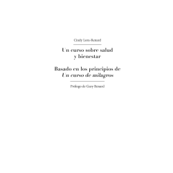 Un curso de salud y bienestar Basado en los principios de UCDM