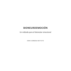 Bioneuroemoción: un método para el bienestar emocional