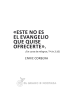 Este no es el Evangelio que quise ofrecerte de Enric Corbera