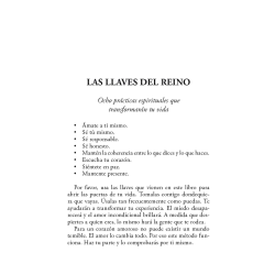 Las llaves del reino, 8 prácticas espirituales que cambiarán tu vida