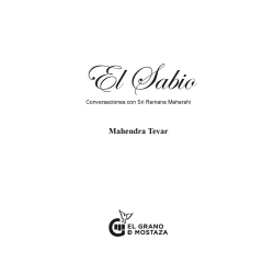 El sabio de  Mahendra Tevar