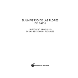 Universo de las Flores de Bach