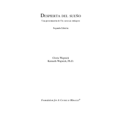 Despierta del sueño de Gloria y Ken Wapnick